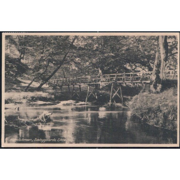 S&aelig;bygaard Skov - Hummelbroen - Harald Dicksens Bogh. 85882