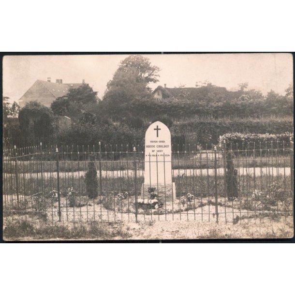 Fotokort - Minde over Hanne Carlsen - S&aelig;by - u/n