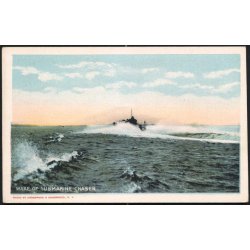 Wake of Submarine Chaser - Valentine U.S.