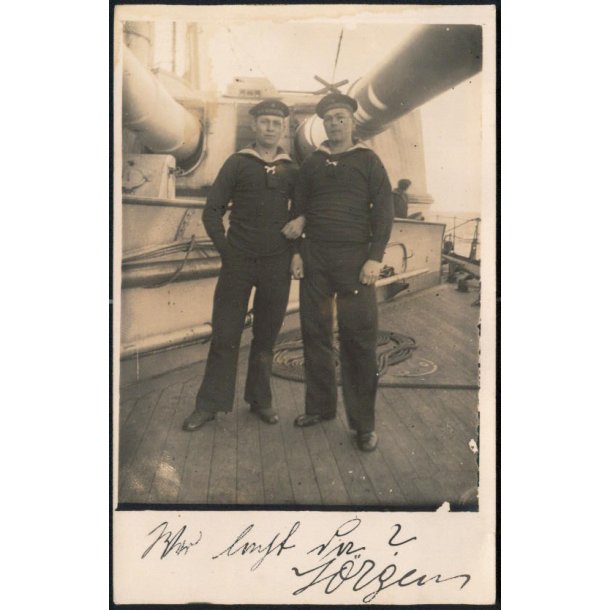 S&oslash;m&aelig;nd - Fotokort u/n