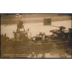 Mittelschiff V69 in Holland nach dem Gefecht in den Howden - W. Kr&uuml;ger 34