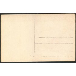 Bombet Krigsskib - Fotokort u/n