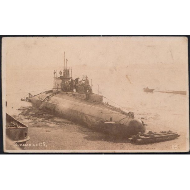Submarine C 8 - Fotokort u/n