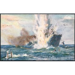 Sinking of the German Torpedo Boat Destroyer 126 - Oilette 875