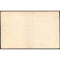 Bombet Krigsskib - Fotokort u/n