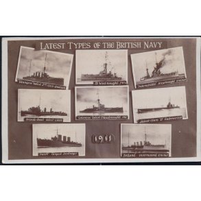 Latest Types of The british Navy - 1911 - u/n