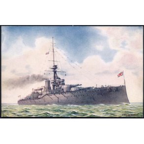 H.M.S. Monarch - Oilette 8642