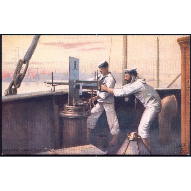 Sigating Maxim Gun - Oilette 8534