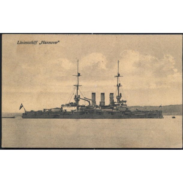 Linienschiff "Hannover" - Crull U 49