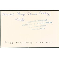 Maresal Fewzi Carmak - Foto u/n