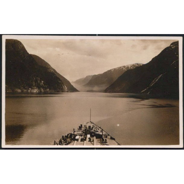 H.M.S. Nelson in Norway 1933 - Fotokort u/n