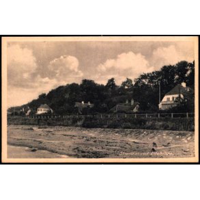 Stranden ved Ellekilde - Helleb&aelig;k Bogh. 1946