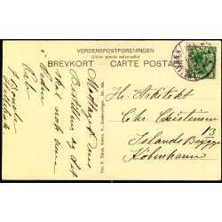 Helleb&aelig;k - Udsigt mod Kronborg - V. T&uuml;rck 395