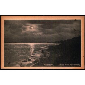 Helleb&aelig;k - Udsigt mod Kronborg - V. T&uuml;rck 2003