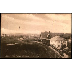 Udsigt fra Hotel Gefion - Vest Paa - J.M. 687
