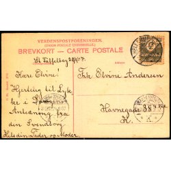 Strandvejen - Udsigt fra Strandm&oslash;llebakken - C. St. 3756