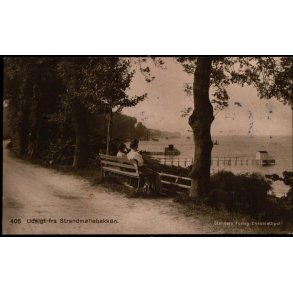 Udsigt fra Strandm&oslash;llebakken - Stender 406