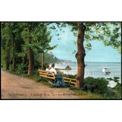 Skodsborg - Udsigt fra Strandm&oslash;llebakken - Stender A 10