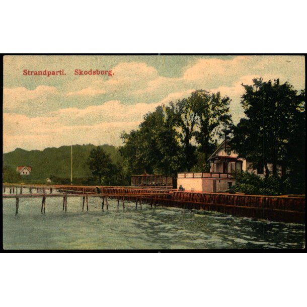 Strandparti - Skodsborg - u/n