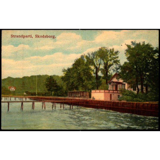 Strandparti - Skodsborg - u/n