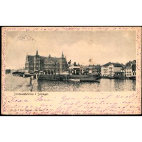 Jernbanestationen i Helsingr - Sk.B.& Kf 405