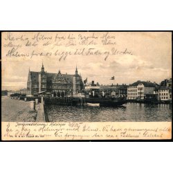 Jernbanestationen i Helsingr - Sk.B.&amp; Kf 405