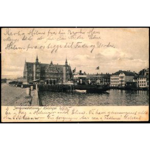 Jernbanestationen i Helsingr - Sk.B.& Kf 405