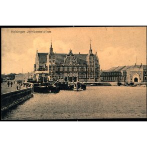 Helsingr - Jernbanestationen - J.M. 157
