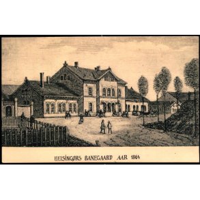 Helsingr Banegaard Aar 1864 - Knud Nielsen u/n