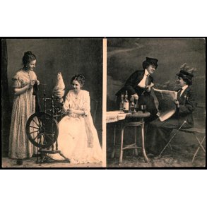 Fortid - Nutid (Tableu i Frederikssund ) Overskud til Børneasylet - J.J. Ebbesen 35490