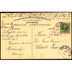 Hilsen fra Gilleleje - Byen set fra Vest - u/n