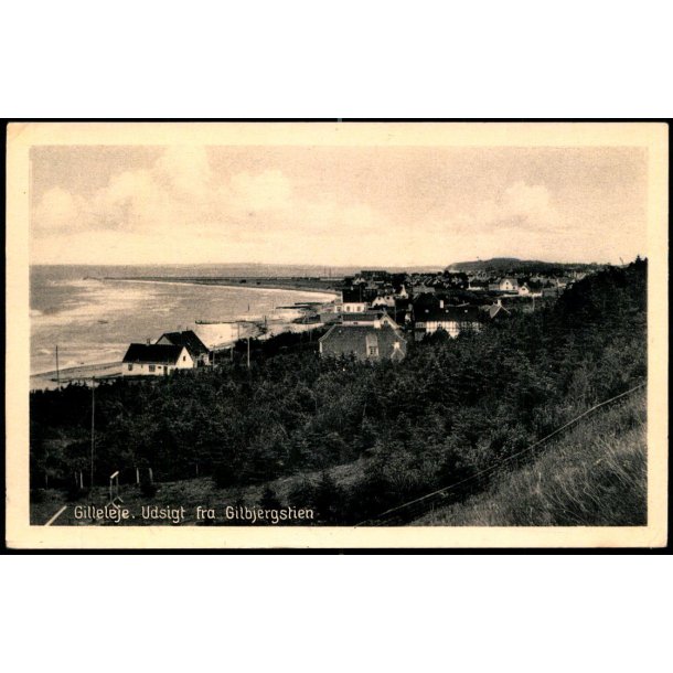 Gilleleje - Udsigt fra Gilbjergstien - Laurits Larsen 10