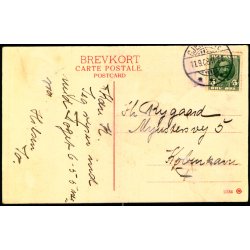 Parti af Gilleleje - Havnegade - G.M. 2534