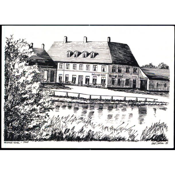 Helsinge Hotel 1940 - Poul Carlsen u/n