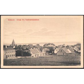 Hadsund - Udsigt fra Vandv&aelig;rksbakken - Hadsund Bogh. 39950