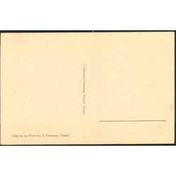 Indgang og Have hos J. Simonsen, Vilsted - Siomonsen u/n