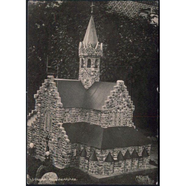 Vitsk&oslash;l Kloster Kirke med Billedmappe - Emmy Holm 11758