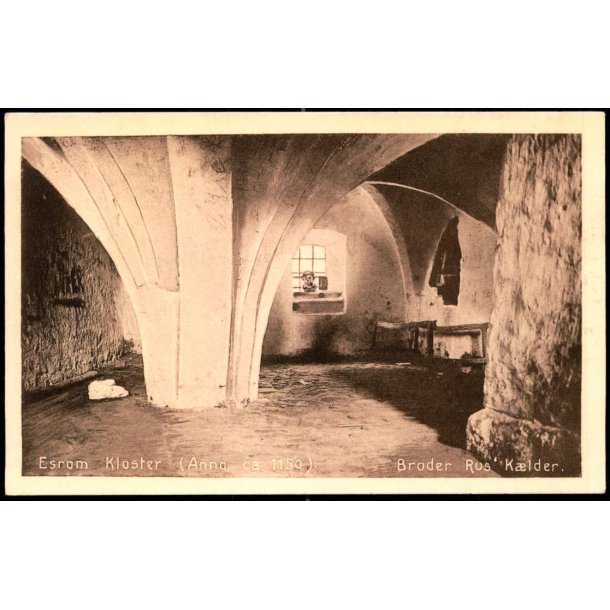 Esrom Kloster (Anno ca. 1150) - Broger Rus K&aelig;lder - V. T&uuml;rck 544