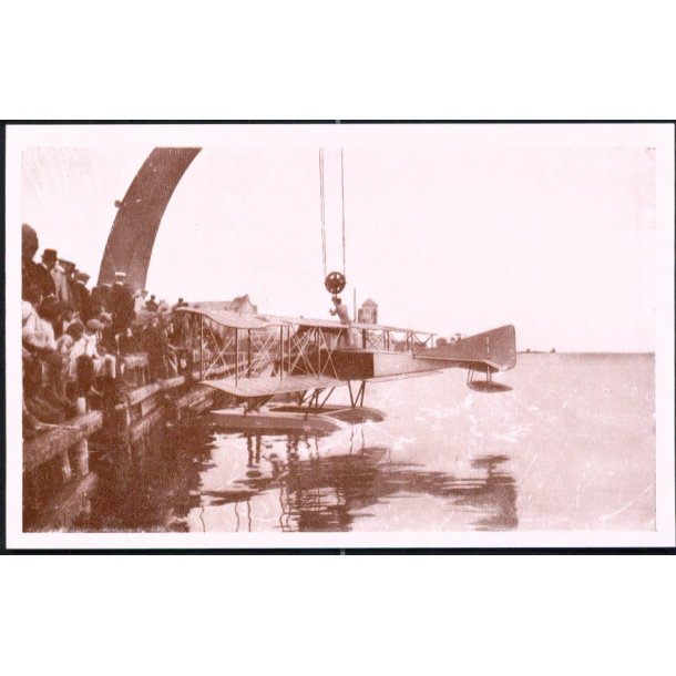 Sj&oslash;s&aelig;tning av Thulins hydroplan typ. G. 1917 - Landskrona Museum u/n