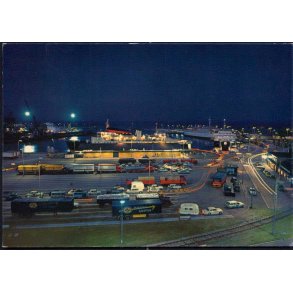 Frederikshavn - Trafikhavnen ved nat - Viggo Asmussen 250