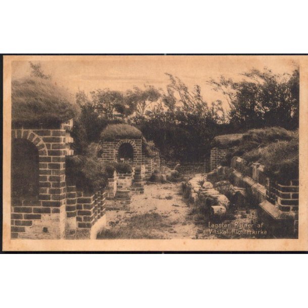 Ruiner af Vitsk&oslash;l Kloster - Stender L. 4