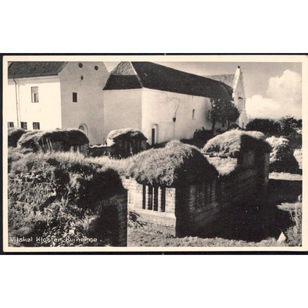 Vitsk&oslash;l Kloster. Ruinerne - Ranum Bogh. 91743