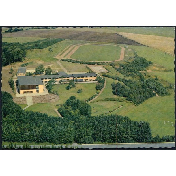 Hellebjerg Idr&aelig;tsungdomsskole - Luftfoto - Sylvest Jensen 43 910/56