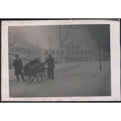 Hermed et Vinterbillede - Kan De kende ? (Posten) Fotokort Klippet!