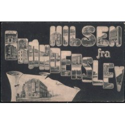 Hilsen fra Br&oslash;nderslev - F. Christensen u/n