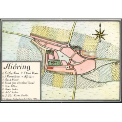 Hj�rring - Kort over Hi�ring 1782 (Kopi)