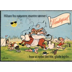 Hilsen fra naturens muntre s�nner i Vensyssel - Viggo Rasmussen nr. 3