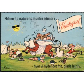 Hilsen fra naturens muntre s�nner i Vensyssel - Viggo Rasmussen nr. 3