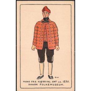 Mand fra Hj�rring Amt ca. 1830 - Alfred Jacobsen 54