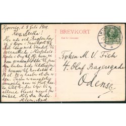 L&oslash;nstrup - Udsigt fra Klitterne - Stender 17989